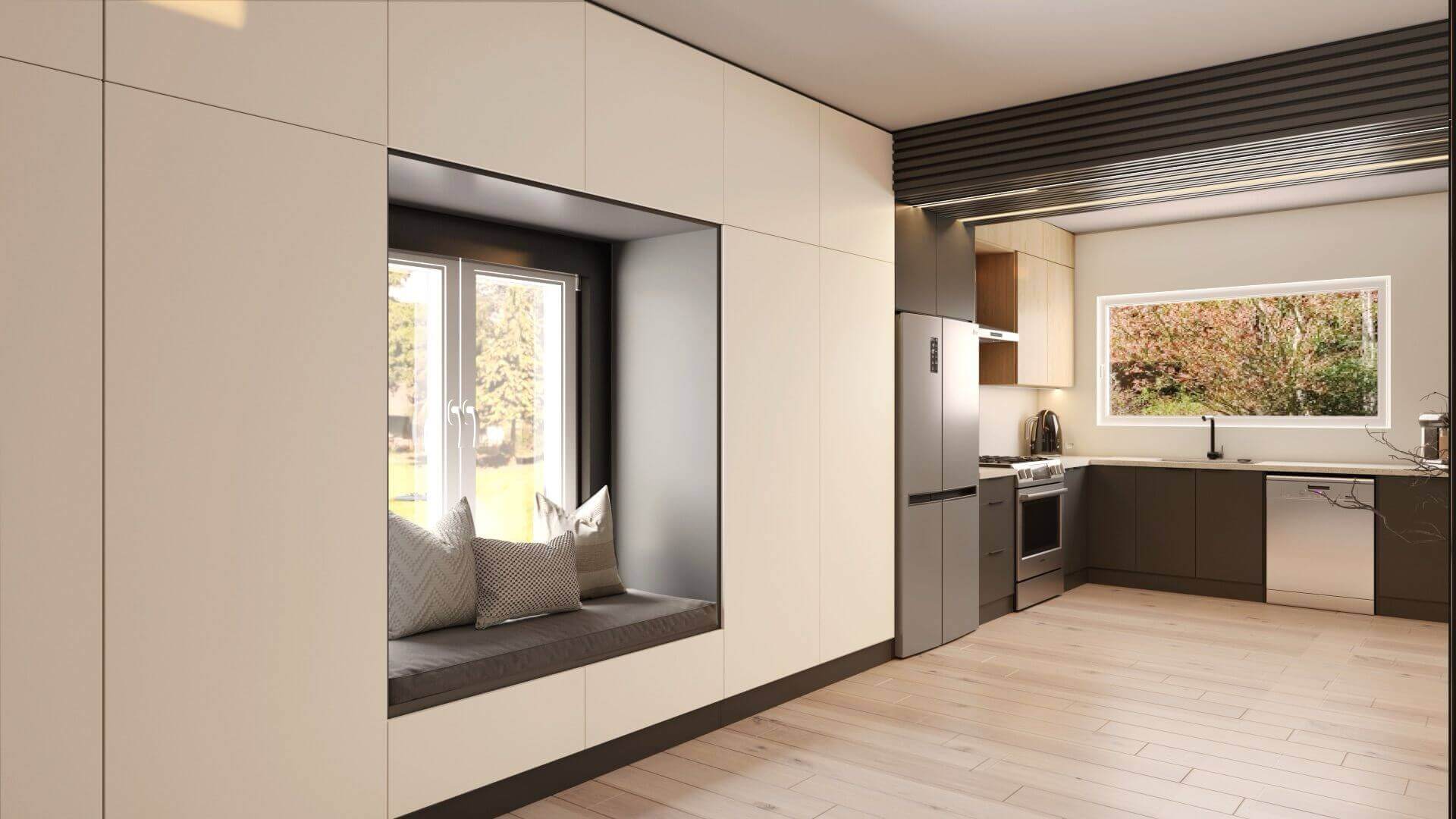 Modern Kitchen Contrast